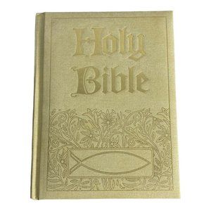 HOLY BIBLE Riverside Red Letter Living Word Family Reference Edition 1978 KJV